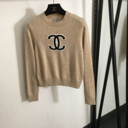 CHANEL Pullover knit 2024FW A playful item