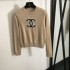CHANEL Pullover knit 2024FW A playful item
