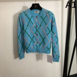 CHANEL Knit Cardigan 2024FW Popular tops this fall/winter