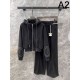 CHANEL Top and bottom set 2024FW latest season has arrived CHANEL Top and bottom set 2024FW latest season has arrived