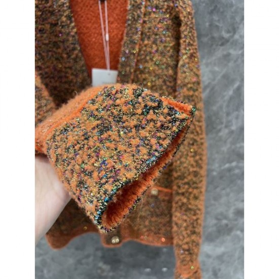 CHANEL Knit Cardigan 2024FW Fashionable style this season too CHANEL Knit Cardigan 2024FW Fashionable style this season too