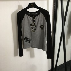 CHROME HEARTS Long Sleeve T-shirt 2024FW Cheapest Sale