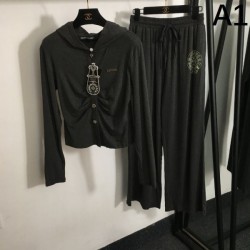 CHROME HEARTS Top and bottom set 2024FW Novel style