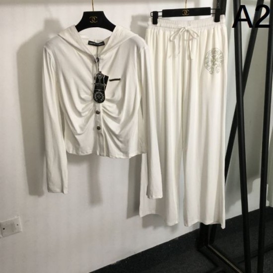 CHROME HEARTS Top and bottom set 2024FW Novel style CHROME HEARTS Top and bottom set 2024FW Novel style