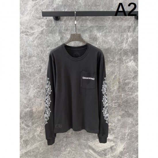 CHROME HEARTS Long sleeve T-shirt 2024FW New arrival in autumn/winter CHROME HEARTS Long sleeve T-shirt 2024FW New arrival in autumn/winter