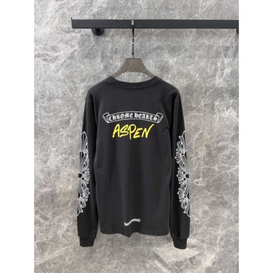 CHROME HEARTS Long sleeve T-shirt 2024FW New arrival in autumn/winter CHROME HEARTS Long sleeve T-shirt 2024FW New arrival in autumn/winter