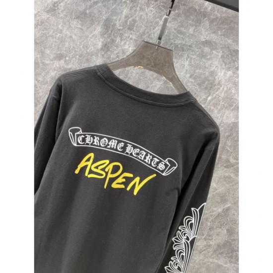 CHROME HEARTS Long sleeve T-shirt 2024FW New arrival in autumn/winter CHROME HEARTS Long sleeve T-shirt 2024FW New arrival in autumn/winter