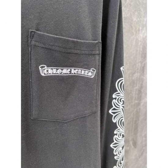 CHROME HEARTS Long sleeve T-shirt 2024FW New arrival in autumn/winter CHROME HEARTS Long sleeve T-shirt 2024FW New arrival in autumn/winter