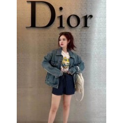 DIOR denim coat 2024FW Excellent item for this year