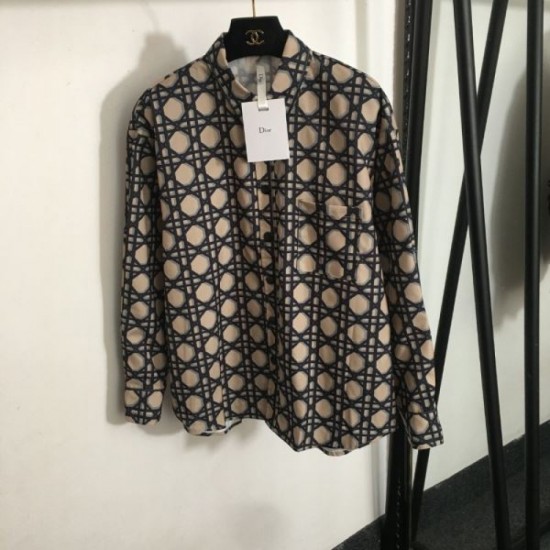 DIOR Dior Long Sleeve Shirt 2024FW More attractive this year DIOR Dior Long Sleeve Shirt 2024FW More attractive this year