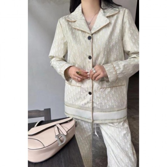 DIOR Top and bottom set 2024FW This season has a fashionable feel DIOR Top and bottom set 2024FW This season has a fashionable feel