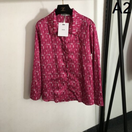 DIOR Dior long sleeve shirt 2024FW now a standard item popular item DIOR Dior long sleeve shirt 2024FW now a standard item popular item