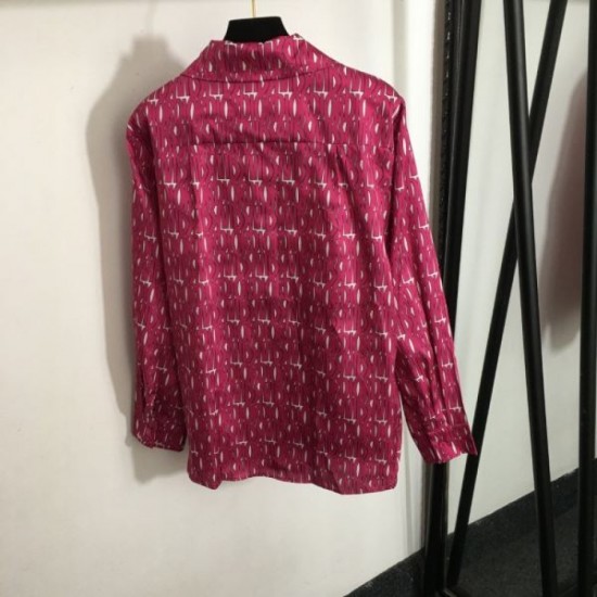 DIOR Dior long sleeve shirt 2024FW now a standard item popular item DIOR Dior long sleeve shirt 2024FW now a standard item popular item