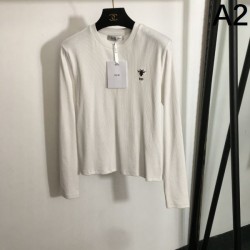 DIOR Dior long sleeve T-shirt 2024FW This season's new popular beauty line