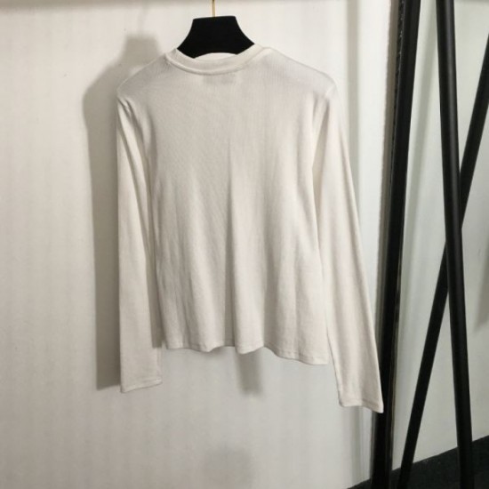 DIOR Dior long sleeve T-shirt 2024FW This season's new popular beauty line DIOR Dior long sleeve T-shirt 2024FW This season's new popular beauty line