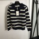 DIOR Dior pullover knit 2024FW New autumn/winter item that is attracting a lot of attention DIOR Dior pullover knit 2024FW New autumn/winter item that is attracting a lot of attention