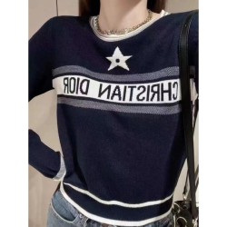 DIOR Dior Pullover Knit 2024FW Urban style