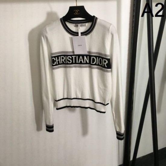 DIOR Dior Pullover Knit 2024FW Urban style DIOR Dior Pullover Knit 2024FW Urban style