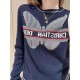 DIOR Dior pullover knit 2024FW Delicate item for autumn DIOR Dior pullover knit 2024FW Delicate item for autumn