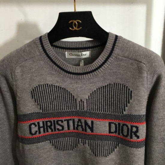 DIOR Dior pullover knit 2024FW Delicate item for autumn DIOR Dior pullover knit 2024FW Delicate item for autumn