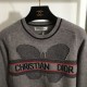 DIOR Dior pullover knit 2024FW Delicate item for autumn DIOR Dior pullover knit 2024FW Delicate item for autumn