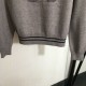 DIOR Dior pullover knit 2024FW Delicate item for autumn DIOR Dior pullover knit 2024FW Delicate item for autumn