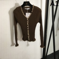 DIOR Dior Knit Cardigan 2024FW High fashion sensitivity