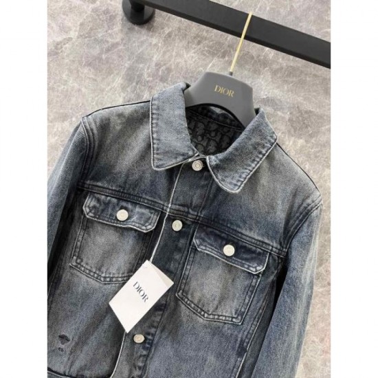 DIOR Dior denim coat 2024FW Autumn/Winter super popular In stock on hand DIOR Dior denim coat 2024FW Autumn/Winter super popular In stock on hand