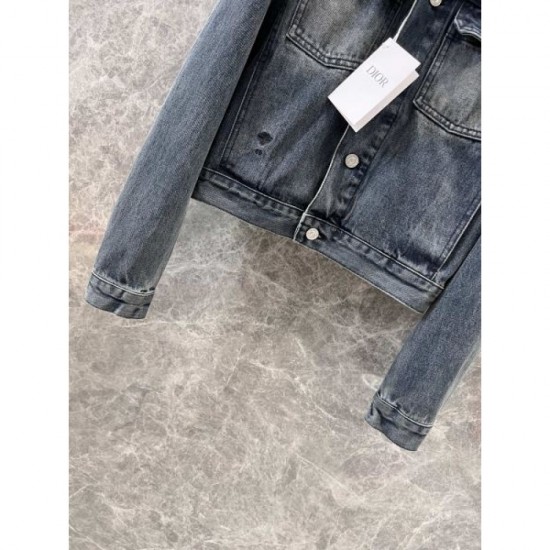 DIOR Dior denim coat 2024FW Autumn/Winter super popular In stock on hand DIOR Dior denim coat 2024FW Autumn/Winter super popular In stock on hand