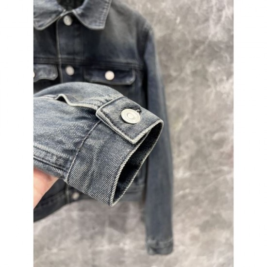 DIOR Dior denim coat 2024FW Autumn/Winter super popular In stock on hand DIOR Dior denim coat 2024FW Autumn/Winter super popular In stock on hand