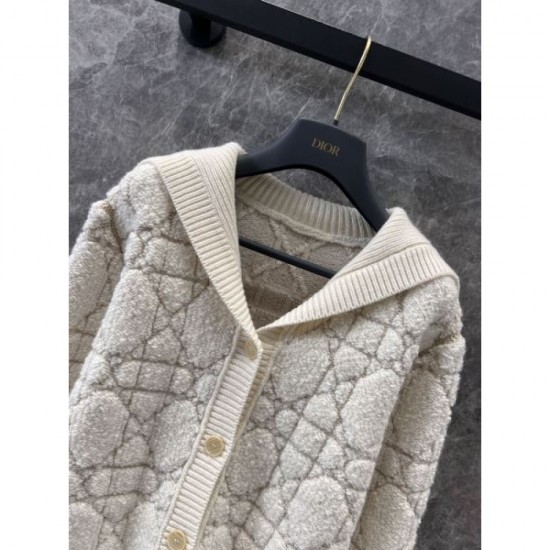 DIOR Dior Knit Cardigan 2024FW Fashion sense is skyrocketing! DIOR Dior Knit Cardigan 2024FW Fashion sense is skyrocketing!