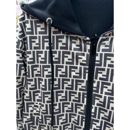 FENDI top and bottom set 2024FW for elegant casual coordination FENDI top and bottom set 2024FW for elegant casual coordination