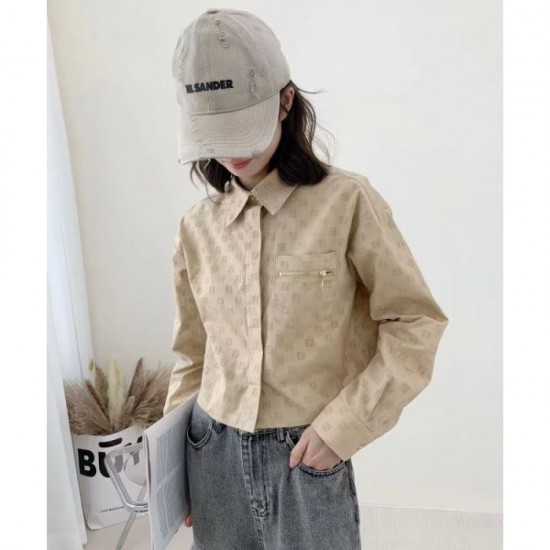 FENDI long sleeve shirt 2024FW Popular tops this fall and winter FENDI long sleeve shirt 2024FW Popular tops this fall and winter
