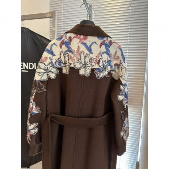 FENDI Coat 2024FW In stock and used by overseas celebrities FENDI Coat 2024FW In stock and used by overseas celebrities