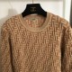 FENDI Long Sleeve Knit 2024FW Now very popular among celebrities FENDI Long Sleeve Knit 2024FW Now very popular among celebrities