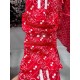 GUCCI Gucci top and bottom set 2024FW Item with perfect presence GUCCI Gucci top and bottom set 2024FW Item with perfect presence