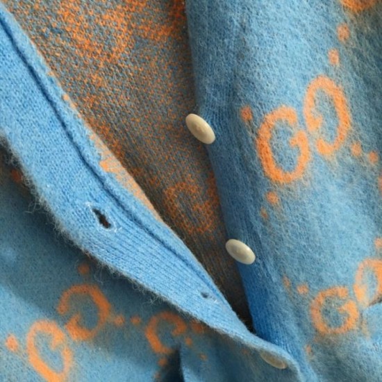 GUCCI Gucci Knit Cardigan 2024FW Popular among fashionable people GUCCI Gucci Knit Cardigan 2024FW Popular among fashionable people