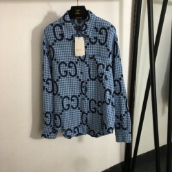 GUCCI Gucci long sleeve shirt 2024FW takes your style to the next level