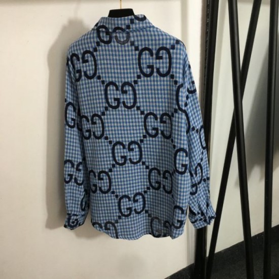 GUCCI Gucci long sleeve shirt 2024FW takes your style to the next level GUCCI Gucci long sleeve shirt 2024FW takes your style to the next level