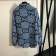 GUCCI Gucci long sleeve shirt 2024FW takes your style to the next level GUCCI Gucci long sleeve shirt 2024FW takes your style to the next level