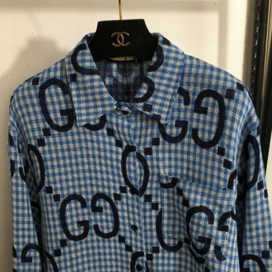 GUCCI Gucci long sleeve shirt 2024FW takes your style to the next level GUCCI Gucci long sleeve shirt 2024FW takes your style to the next level