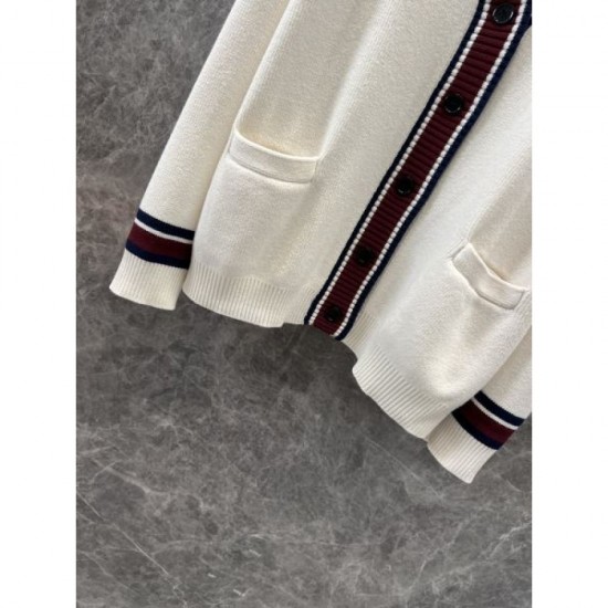 GUCCI Gucci Knit Cardigan 2024FW Adult style perfect for everyday use GUCCI Gucci Knit Cardigan 2024FW Adult style perfect for everyday use