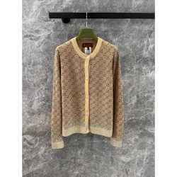 GUCCI Gucci Knit Cardigan 2024FW Newly released as a fall/winter item!