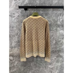 GUCCI Gucci Knit Cardigan 2024FW Newly released as a fall/winter item!