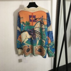HERMES Pullover knit 2024FW Elegant autumn feel