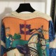 HERMES Pullover knit 2024FW Elegant autumn feel HERMES Pullover knit 2024FW Elegant autumn feel