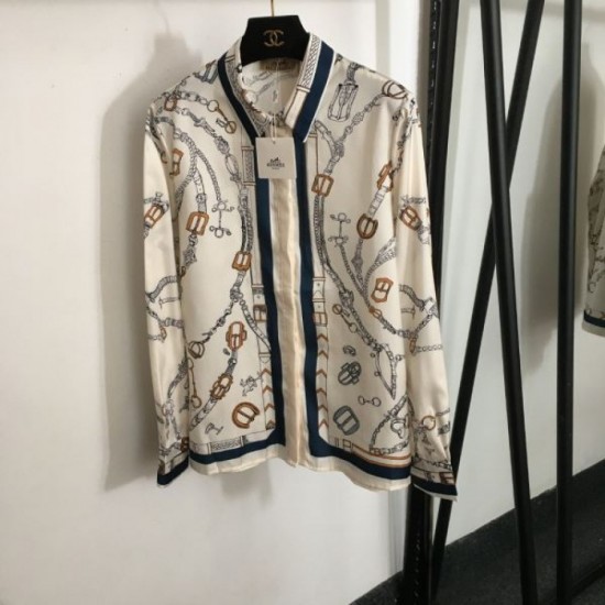 HERMES Long sleeve shirt 2024FW New winter item that will be loved by many users HERMES Long sleeve shirt 2024FW New winter item that will be loved by many users