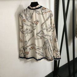 HERMES Long sleeve shirt 2024FW New winter item that will be loved by many users