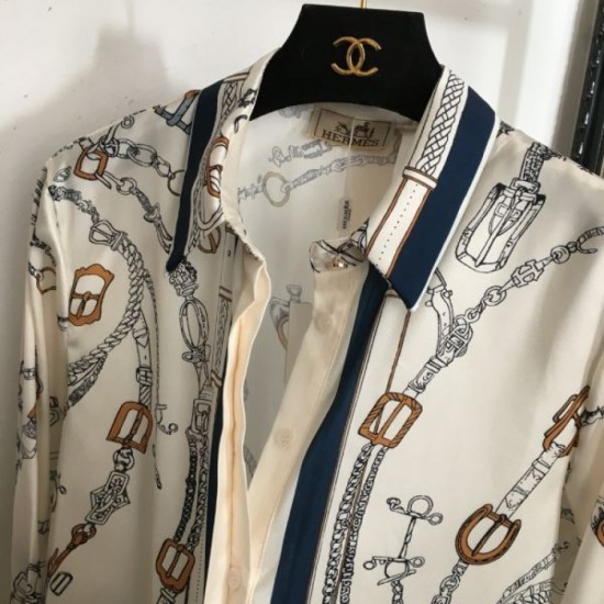 HERMES Long sleeve shirt 2024FW New winter item that will be loved by many users HERMES Long sleeve shirt 2024FW New winter item that will be loved by many users