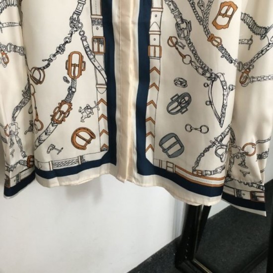 HERMES Long sleeve shirt 2024FW New winter item that will be loved by many users HERMES Long sleeve shirt 2024FW New winter item that will be loved by many users